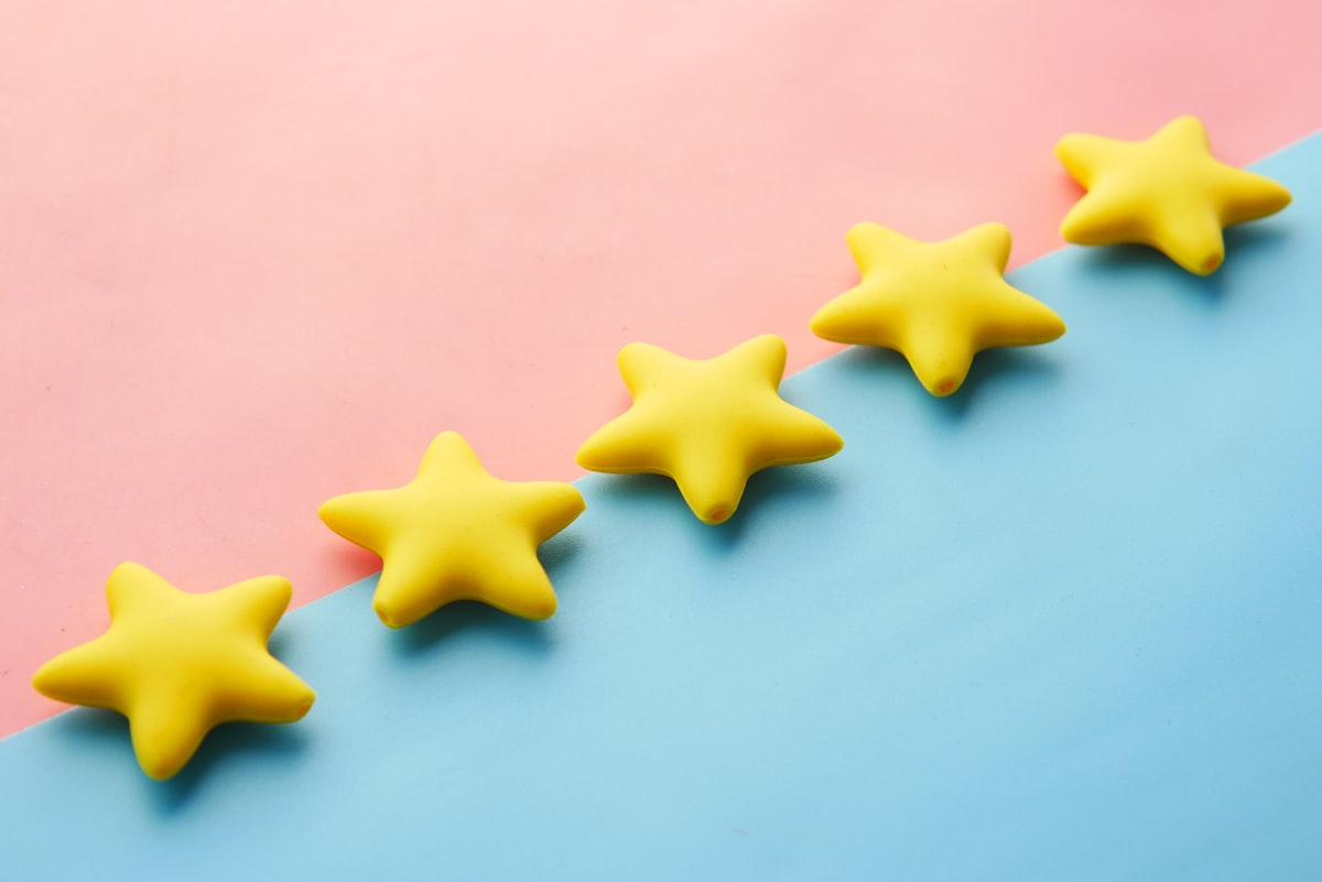 星評価と品質評価